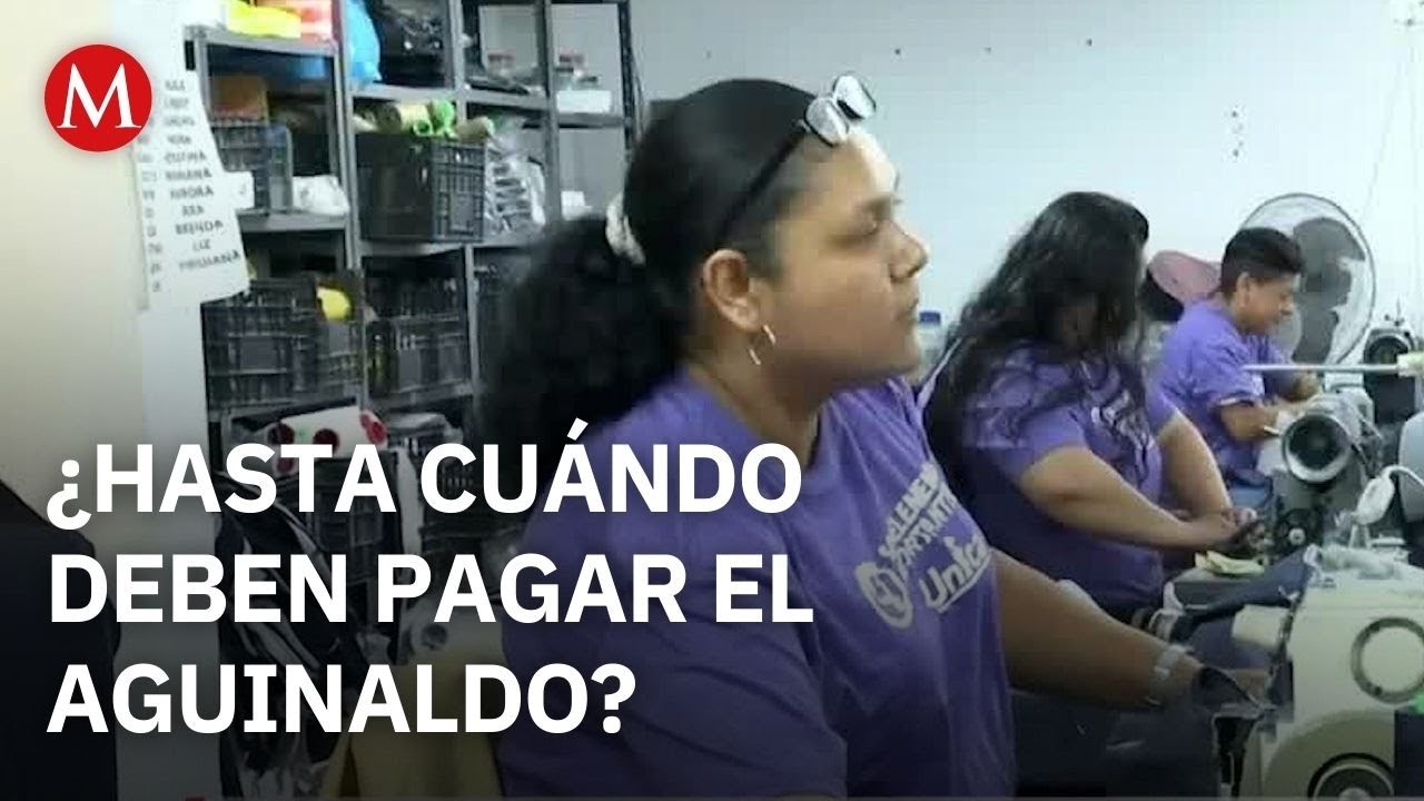 Empresas deben de dar aguinaldo. &iquest;Cual es la fecha limite?