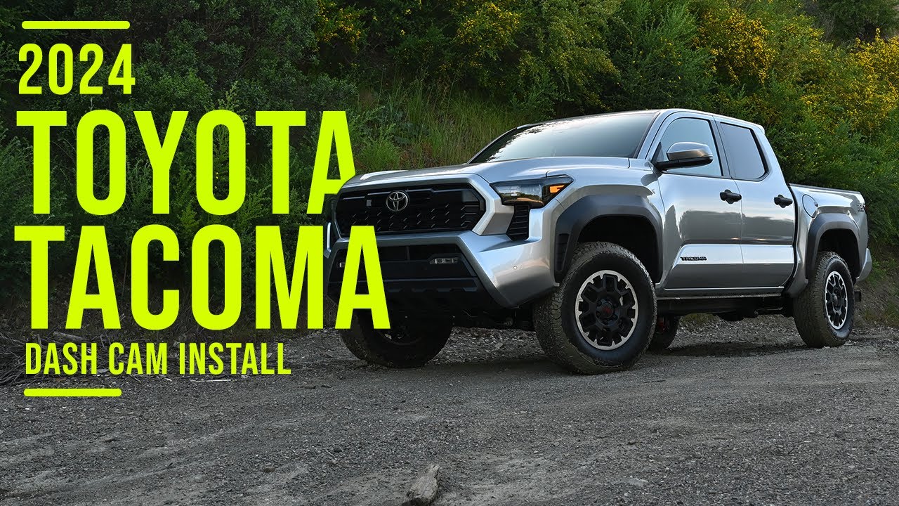 Toyota Tacoma 2024 года | Простая установка видеорегистратора