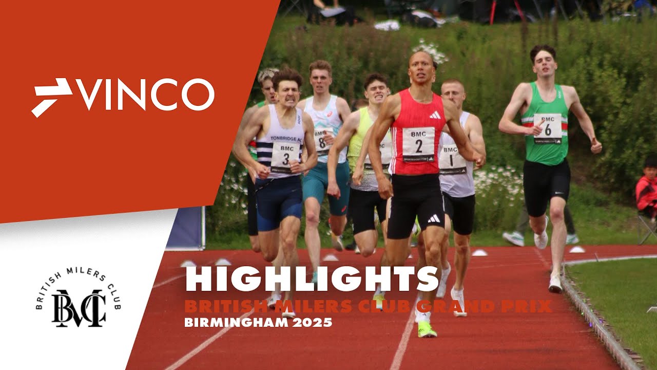 HIGHLIGHTS - British Milers Club Grand Prix Birmingham 2025 - vincosport.com