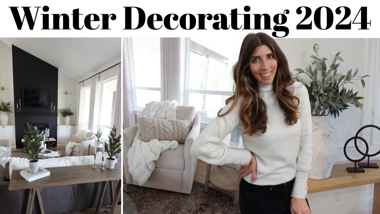 NEW Winter Decorating Ideas / New Year Refresh Decor Ideas / Christmas Take Down
