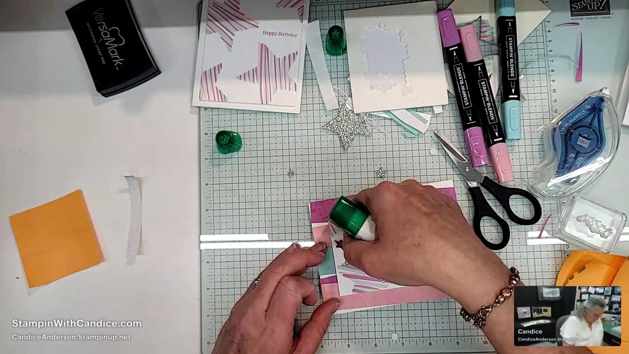 Simple to Stunning: Shape & Marker Technique