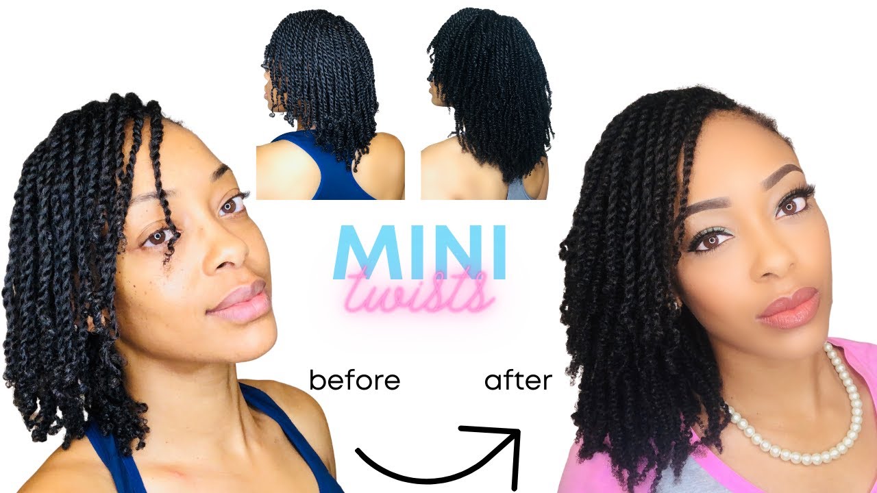 I changed the game with this one! EASY Hair Hack for Instantly Longer Mini Twists | ft. BetterLength
