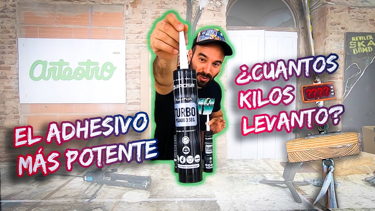 El ADHESIVO más FUERTE del mercado!!! 😵  😵