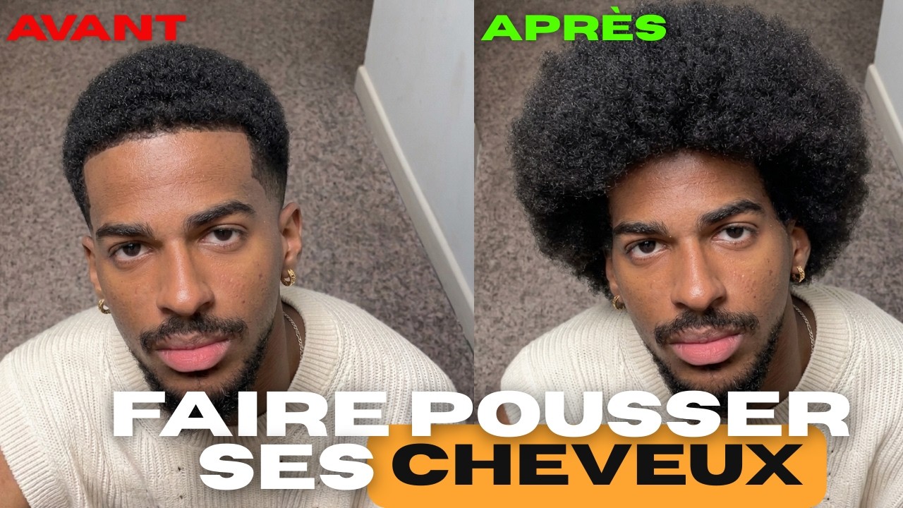 COMMENT BOOSTER LA POUSSE DES CHEVEUX CREPUS (Homme Noir) | Comprendre la POROSITÉ