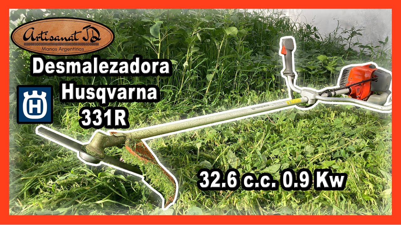 Desmalezadora Husqvarna 331R 32.6 c.c. 0.9 Kw