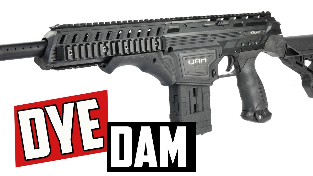 Dye DAM Paintball Gun - 4K