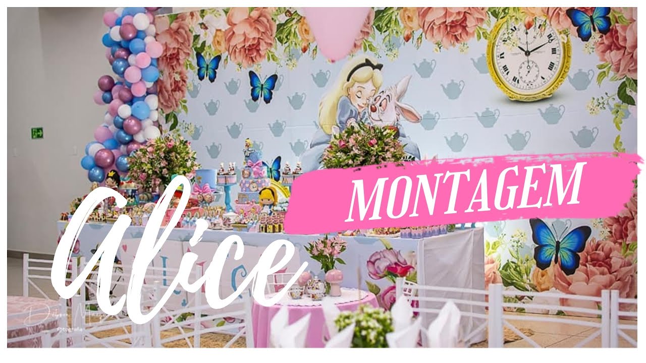Alice no país das maravilhas l Montagem