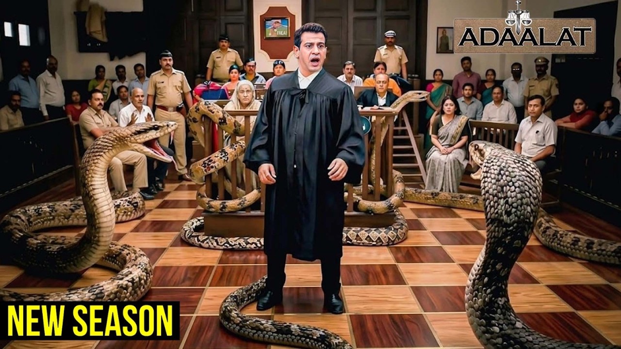 दुनिआ के सबसे ज़हरीले सांप घुसे KD Pathak की Adaalat में , सबकी जान पड़ी खतरे में | Adalat NewEpisodes