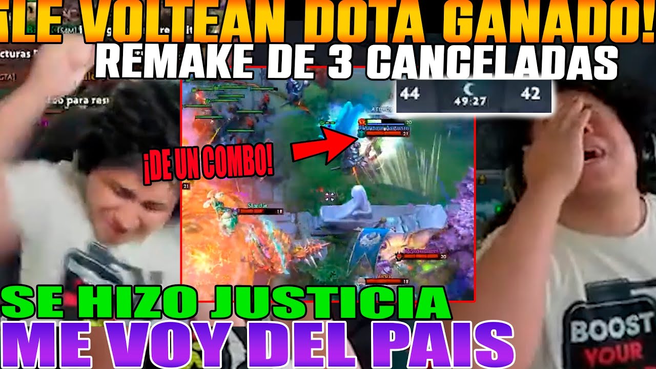 SE HIZO JUSTICIA! LE VOLTEAN DOTA DIFINITIVO A MACARIUS. RAMAKE DE 3 DOTAS CANCELADOS.  DOTA 2