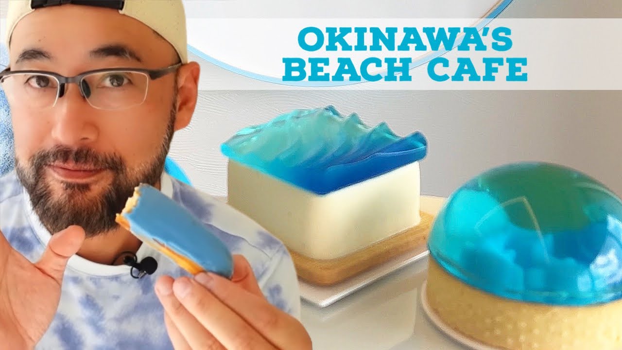 Okinawa's Breathtaking BLUE CAKE Cafe | Beachy Oki