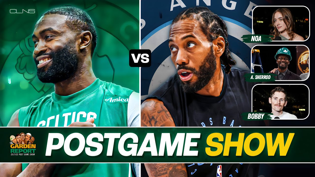 Garden Report: Celtics vs Clippers Postgame Show on CLNS - Jaylen Brown DROPS 50 in LA🔥