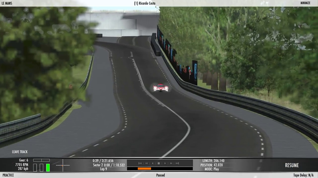 rFactor 2 - VEC Le Mans 2017 - Porsche 919 Hot Lap in Race Trim