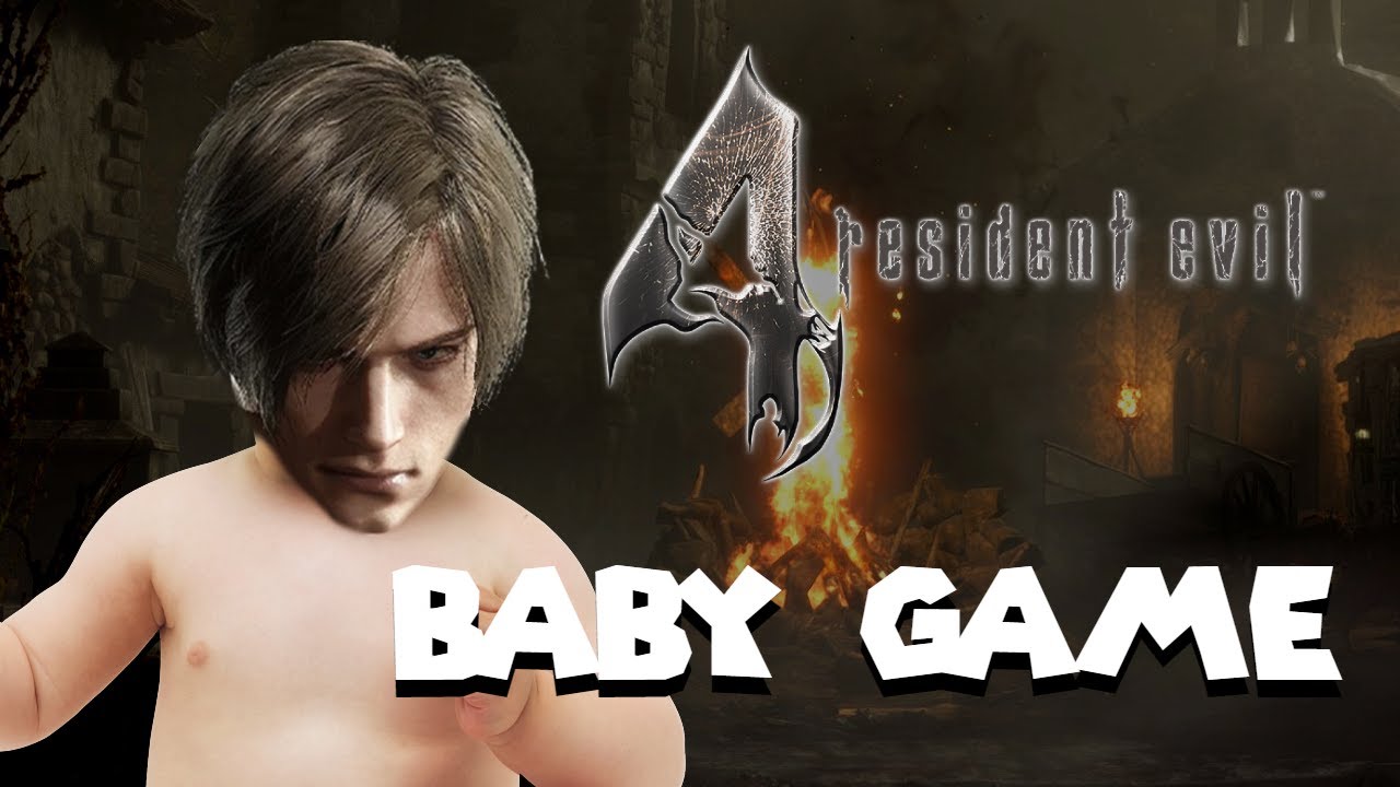 leon is a baby | Resident Evil 4