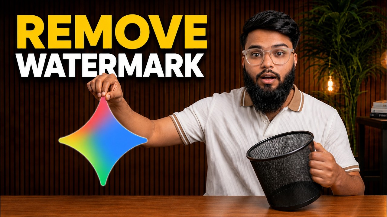 How to Remove Gemini Watermark from images & video FREE just 1 CLICK