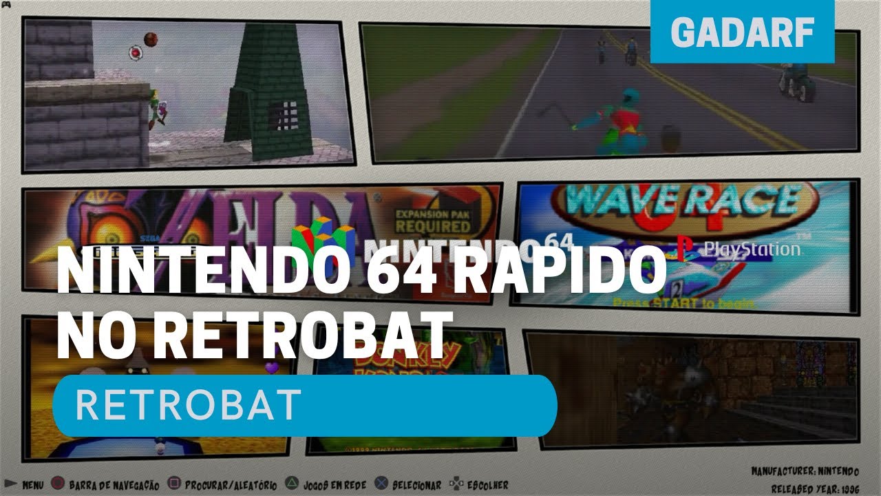 Como Deixar O Nintendo 64 Rapido No Retrobat