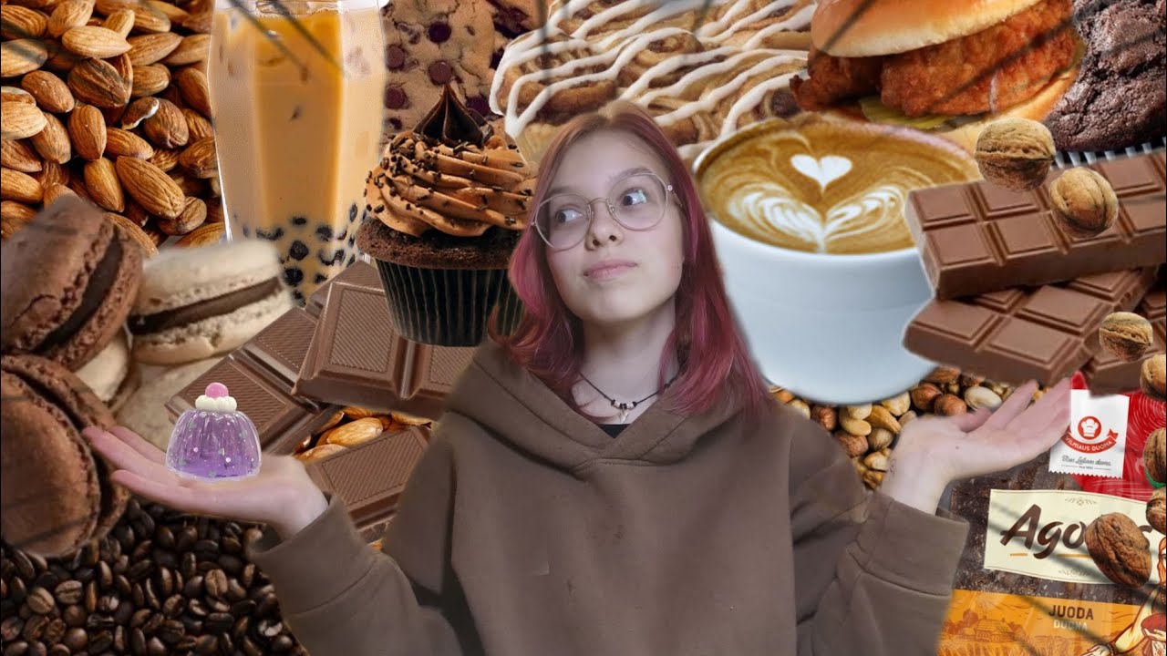 Valgau vienos spalvos maistą visą ekskursiją? 😱 #2