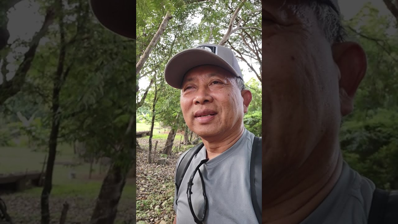 Morning ride around on Don Det, Champasak Laos with Yaki