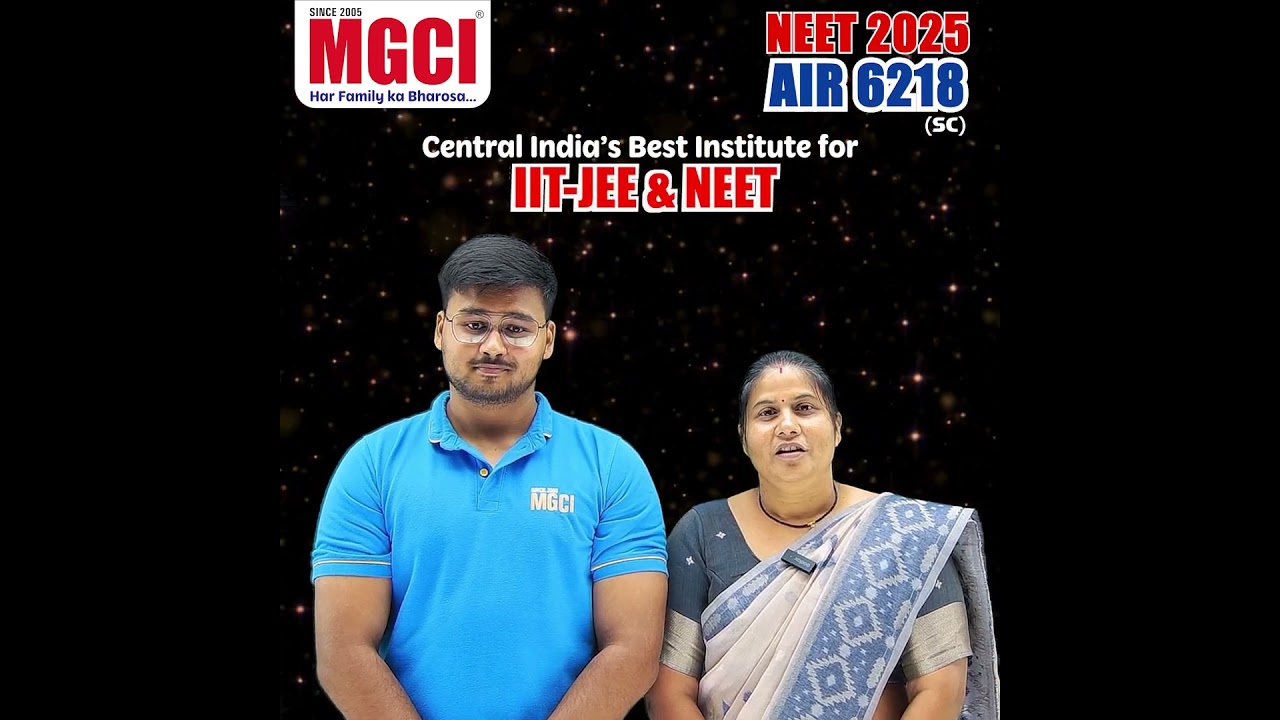 NEET-UG 2025 RESULTS | HARSHAL MALVIYA | TOP NEET INSTITUTE IN INDORE MGCI | #neet | #jee