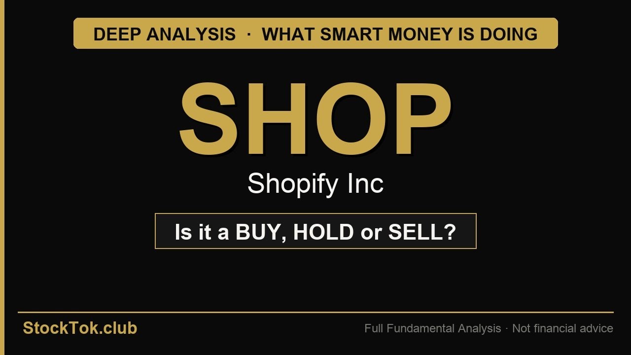 Shopify Inc (SHOP) &mdash; БЫЧИЙ ТРЕНД | Полный разбор | StockTok