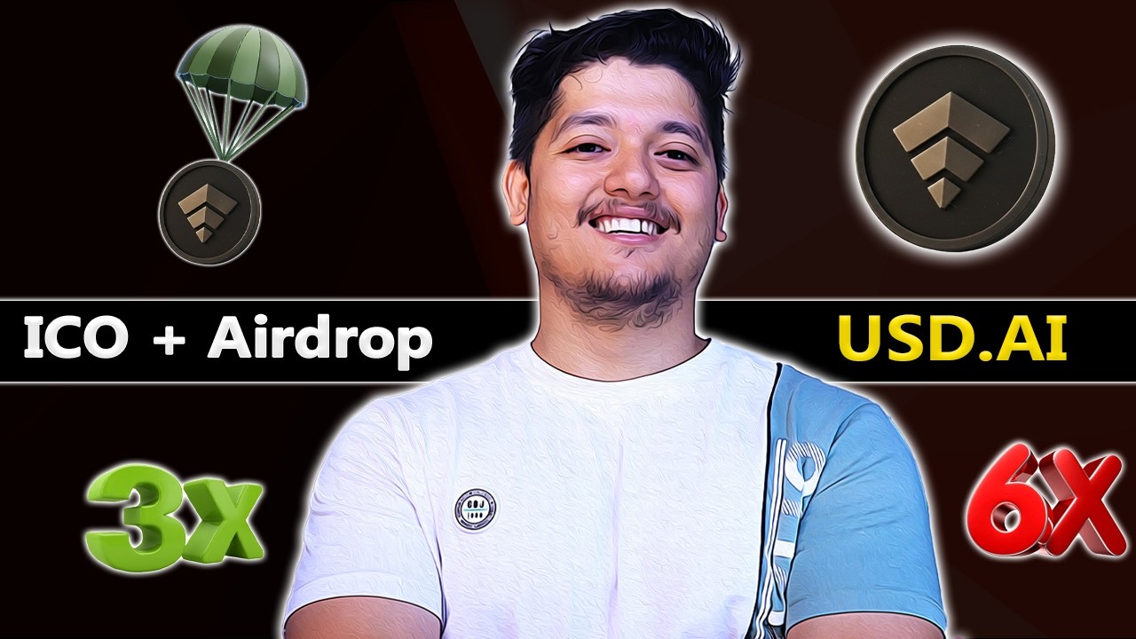 ICO + Airdrop 🔥 - USD.ai X Coinlist Airdrop & Public Sale Guide 2026 | Backed By YZI Labs 🪂
