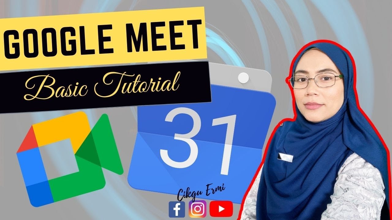 Cara betul SETUP GOOGLE MEET untuk kelas/mesyuarat.