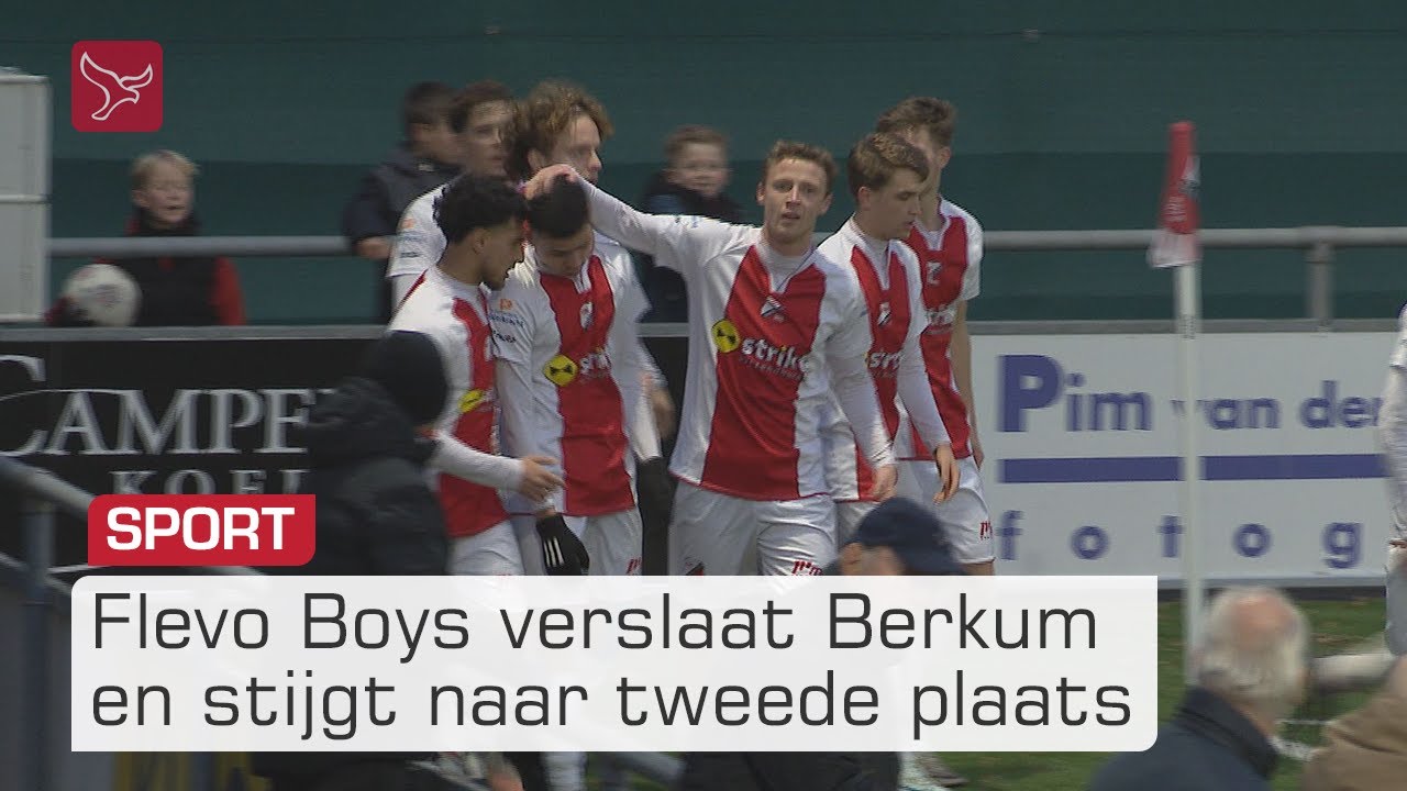 Flevo Boys wint met 2-0 van Berkum | Omroep Flevoland