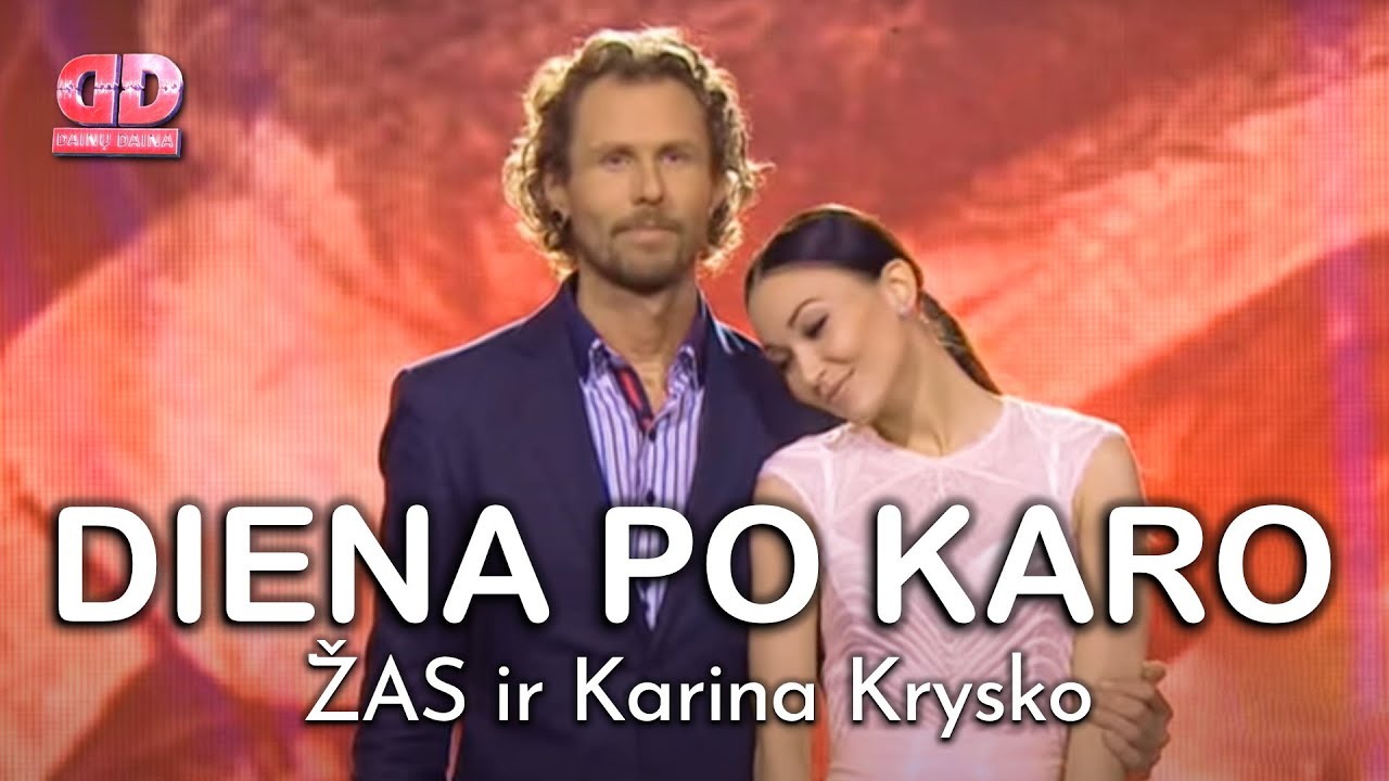 Karina Krysko ir Žas - Diena Po Karo (Lyric Video). Dainų Daina