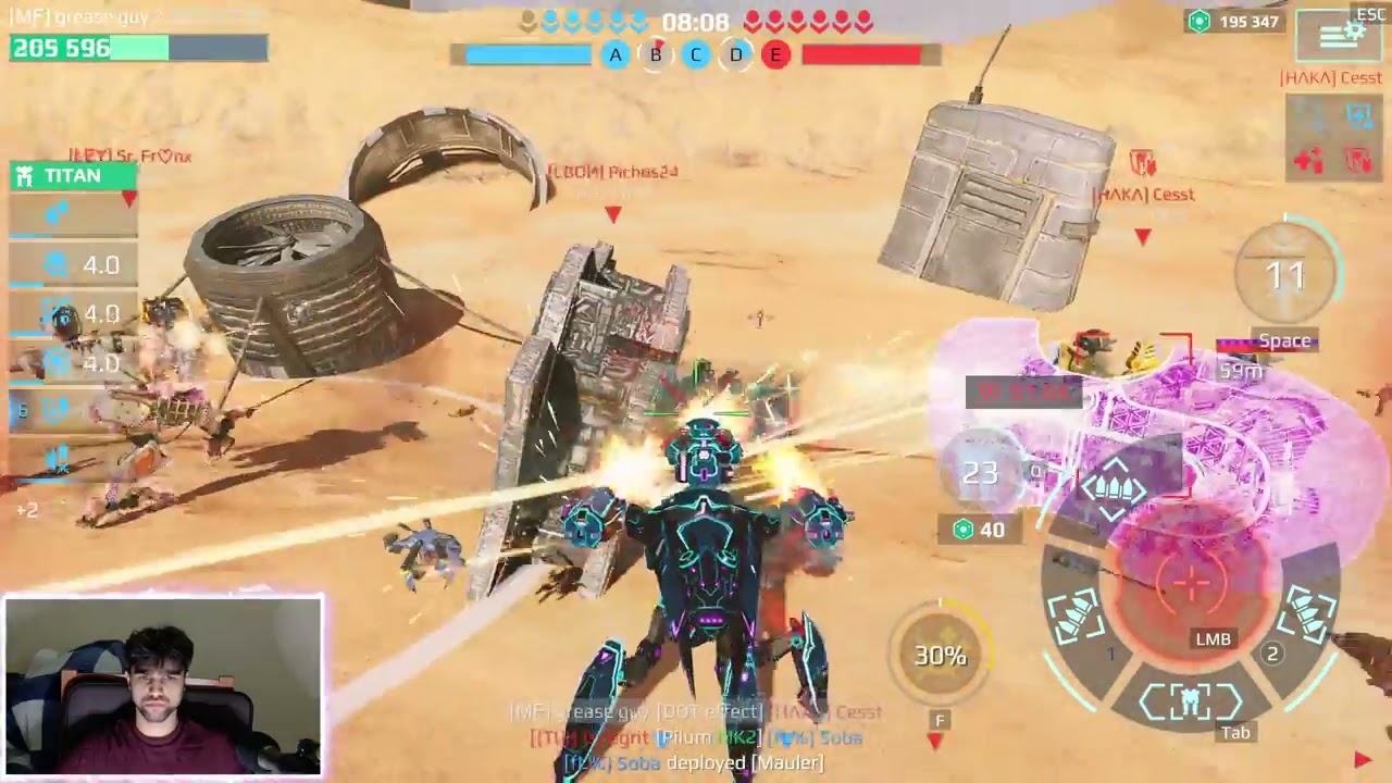 26 kills - MK3 Anaksor + 150 Princeps Scores in Beacon Rush