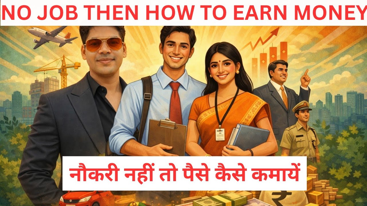 नौकरी नहीं तो पैसे कैसे कमायें ©Dheeraj Kumar  #financialfreedom #lifecoach #personalgrowth 