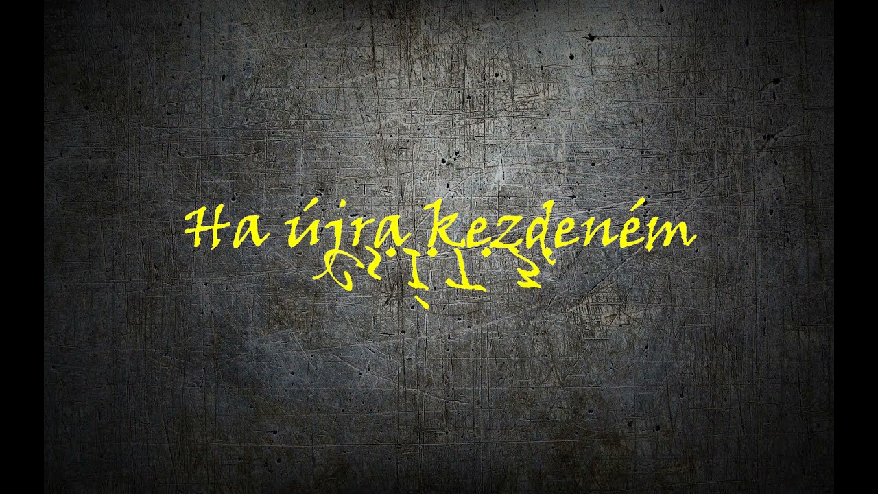Cs.Í.T.  3.  : Ha újrakezdeném ( P.Mobil COVER )