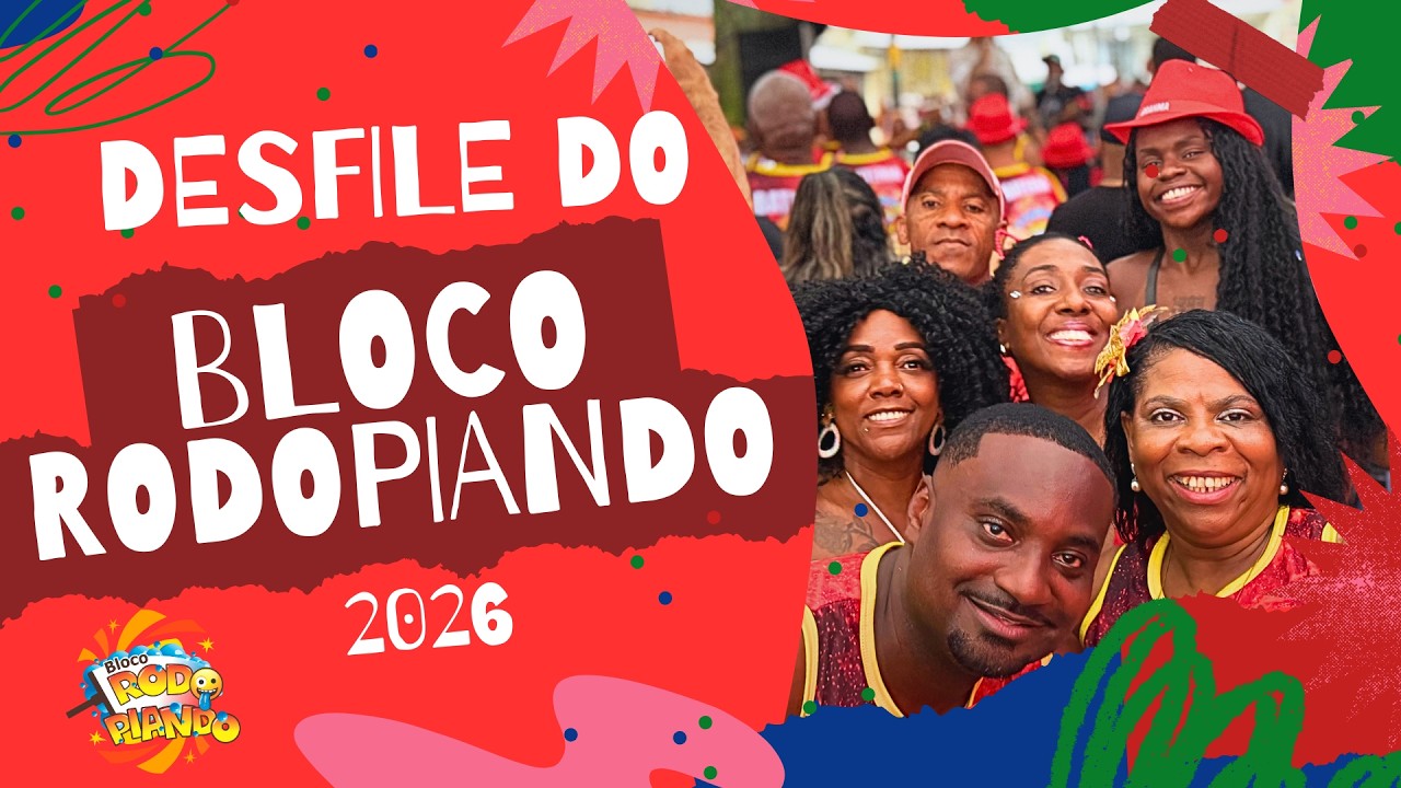 Desfile do Bloco Rodopiando 2026