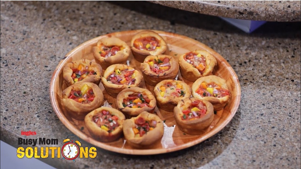 Busy Mom Solutions: Pizza Muffins