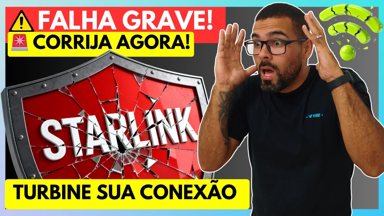 🚨STARLINK: DESCUBRA P&aacute;gina SECRETA para TURBINAR CONEX&Atilde;O - FALHA GRAVE DE SEGURAN&Ccedil;A! CORRIJA AGORA!🚨