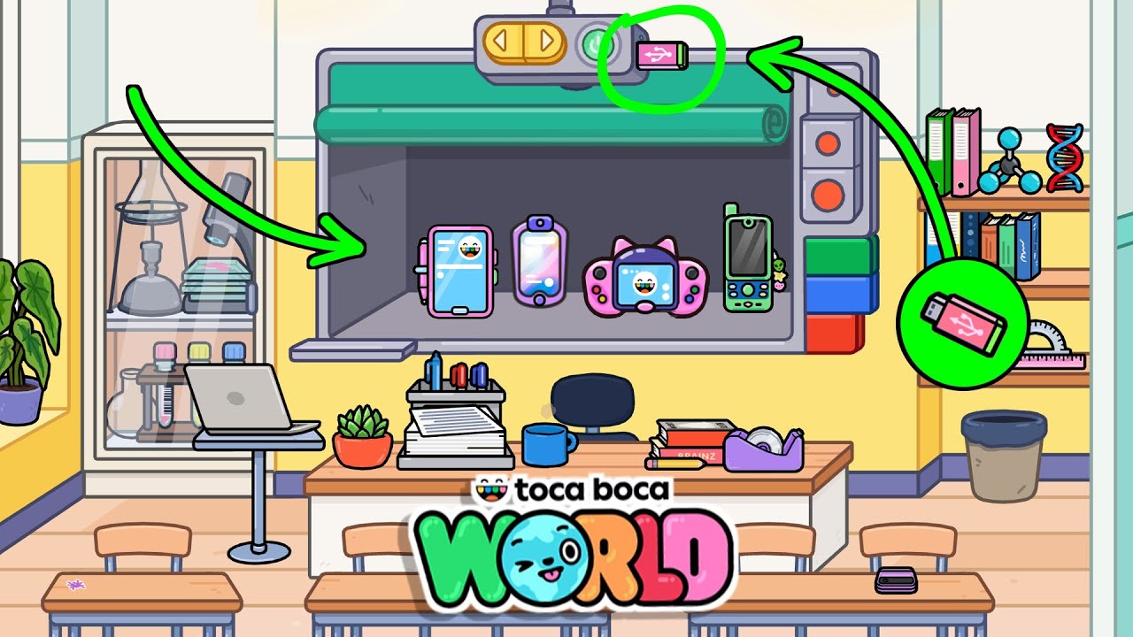 HACK A SCHOOL PROJECTOR AND GET NEW SMARTPHONES! / TOCA LISIA