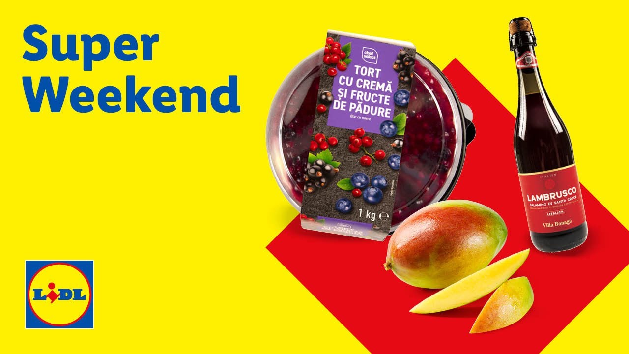 Super Weekend la Lidl &bull; din 8 Noiembrie 2025