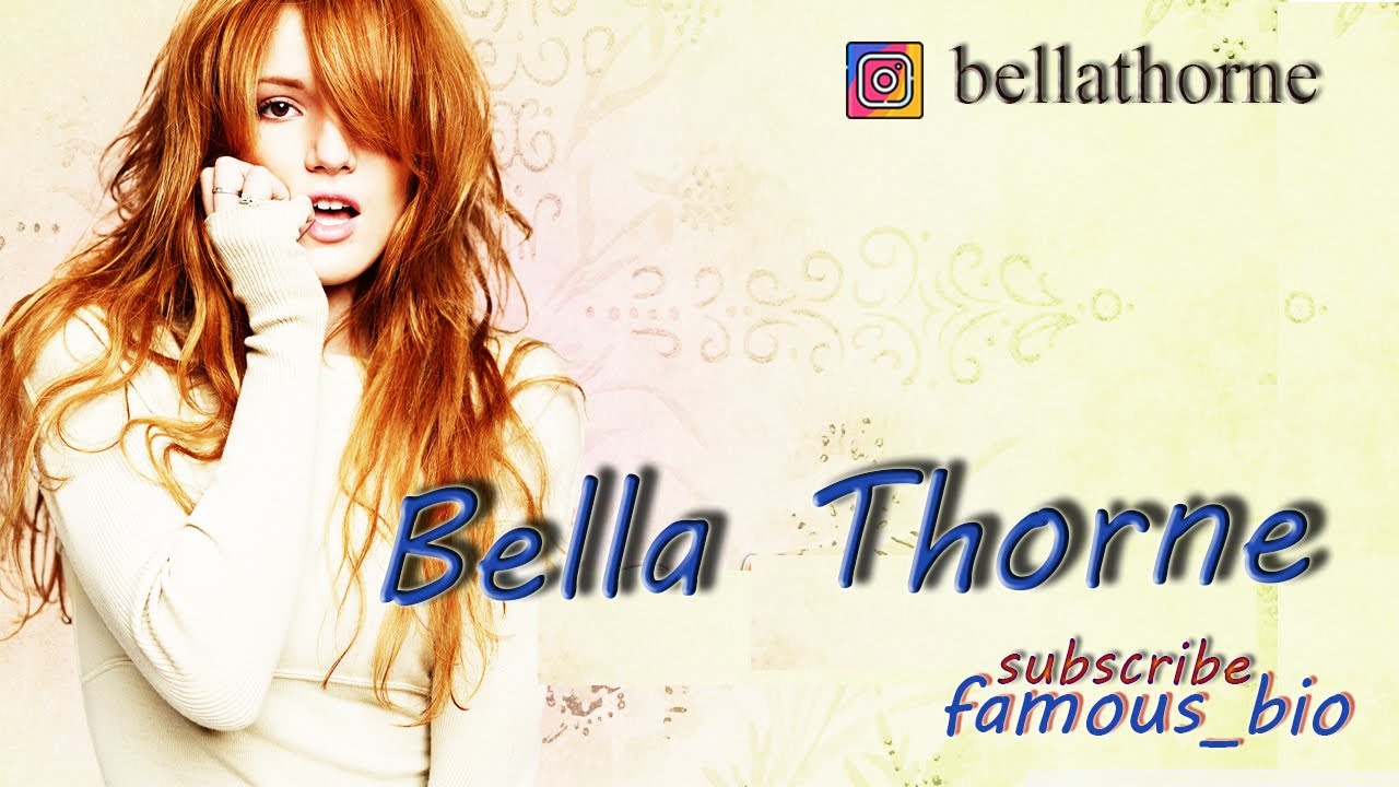 Bella Thorne is an American actress, singer, and model