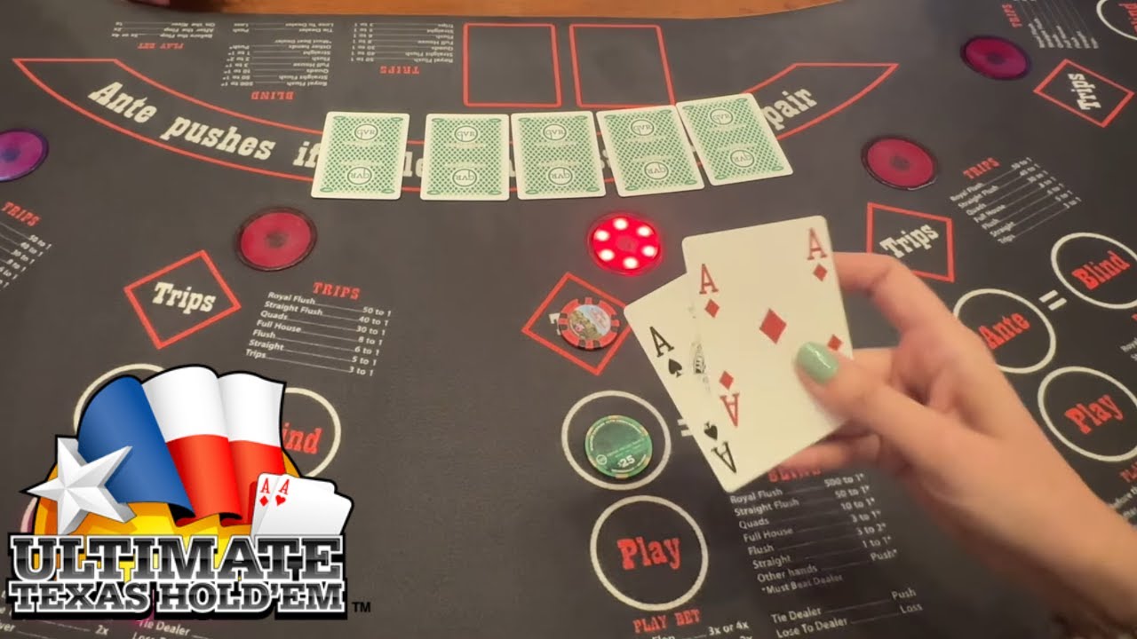 $500 Buy In Ultimate Texas Hold em Poker