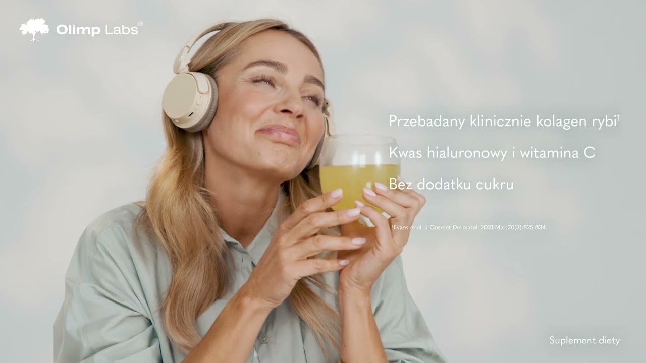 OLIMP COLLAGEN - kolagen do picia Małgosia Socha 10 s OLIMP LABS