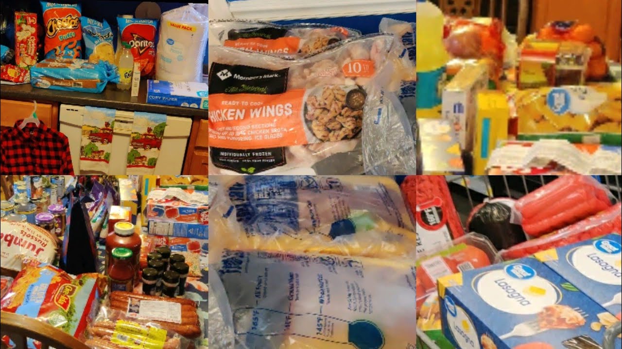 MEGA SAM'S CLUB & WALMART GROCERY HAUL|| BLENDED FAMILY OF 10 during pandemic