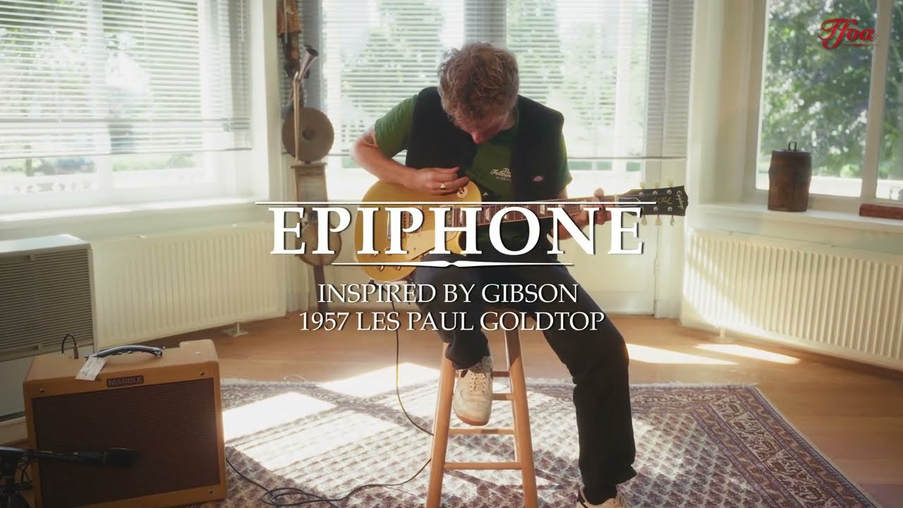 Epiphone Inspired by Gibson 1957 Les Paul Goldtop Reissue played by Milo groenhuijzen] | Demo