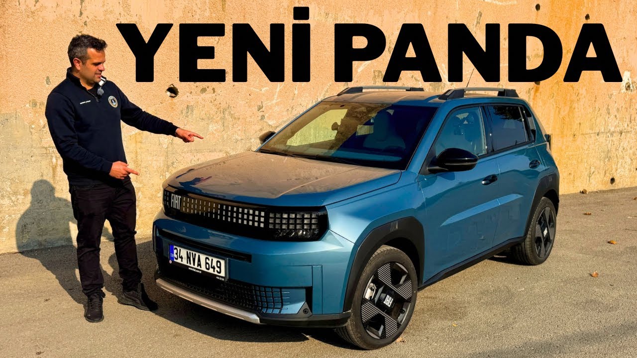 🚗 Fiat Grande Panda Test Sürüşü | Tamamen Elektrikli Yeni Panda İncelemesi