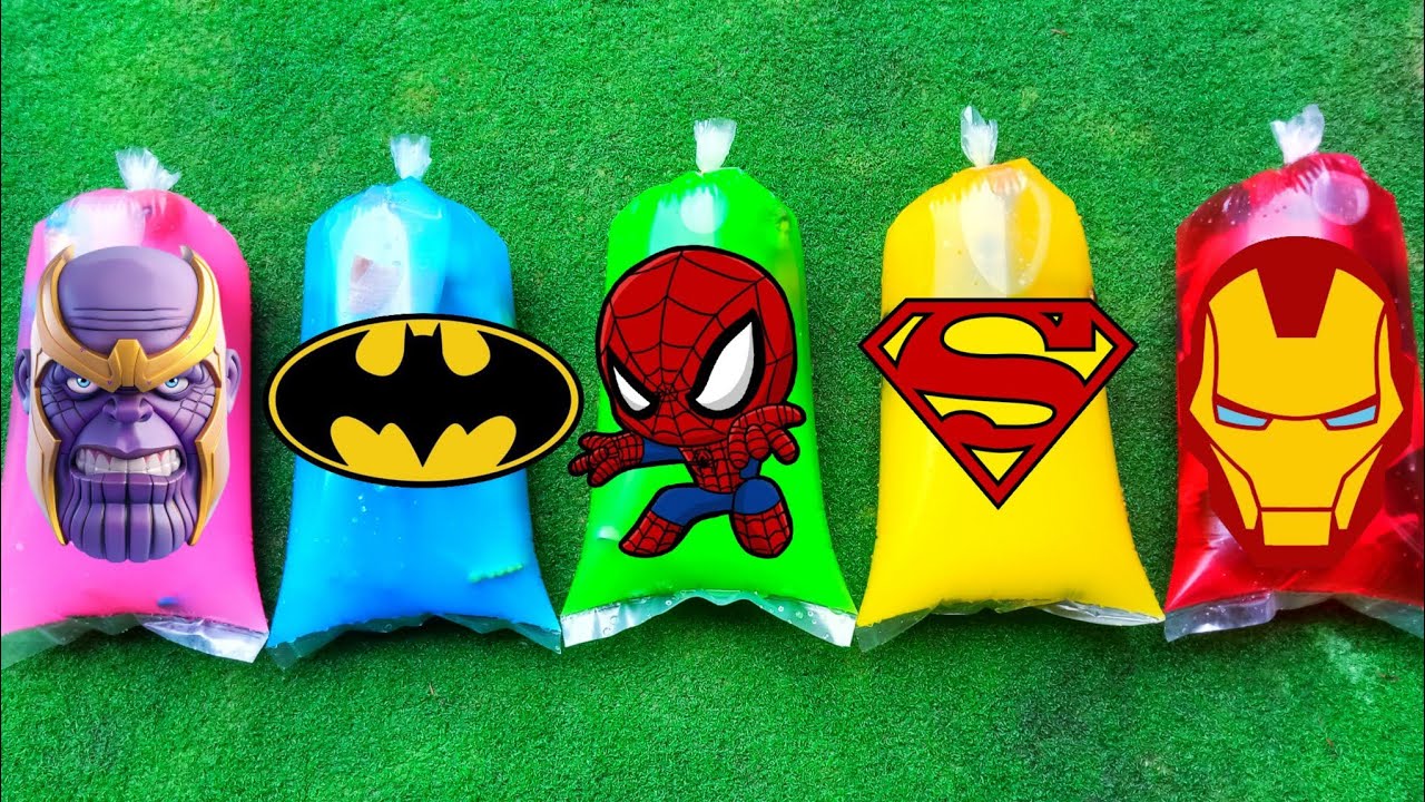 MARVEL AVENGERS: Spider-Man, Hulk, Ironman, Captain Amerika, Venom, Black panter, Superman, Batman