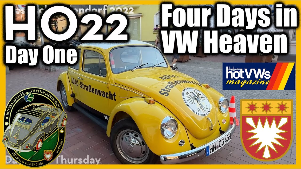 Four Days in VW Heaven: Hessisch Oldendorf HO22 Vintage Meet in Germany DAY ONE