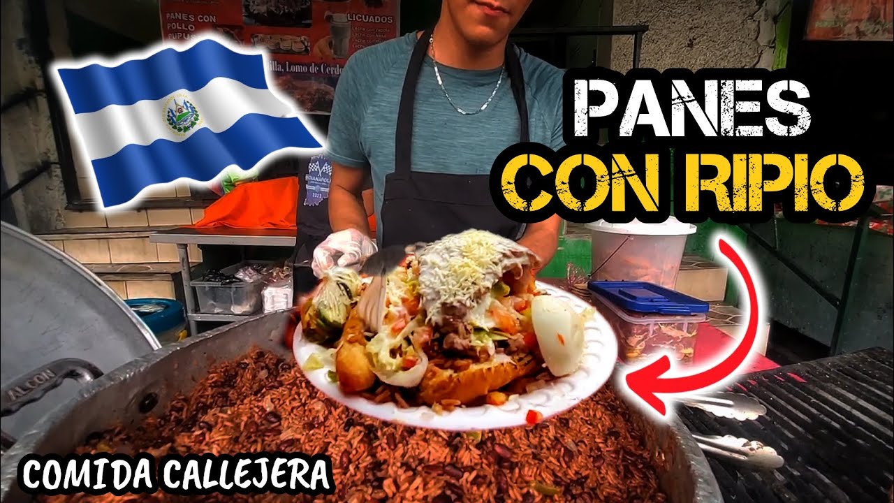 Así son los PANES CON RIPIO más MALCRIADOS de EL SALVADOR 🇳🇮 ¡Son Enormes! 🤯