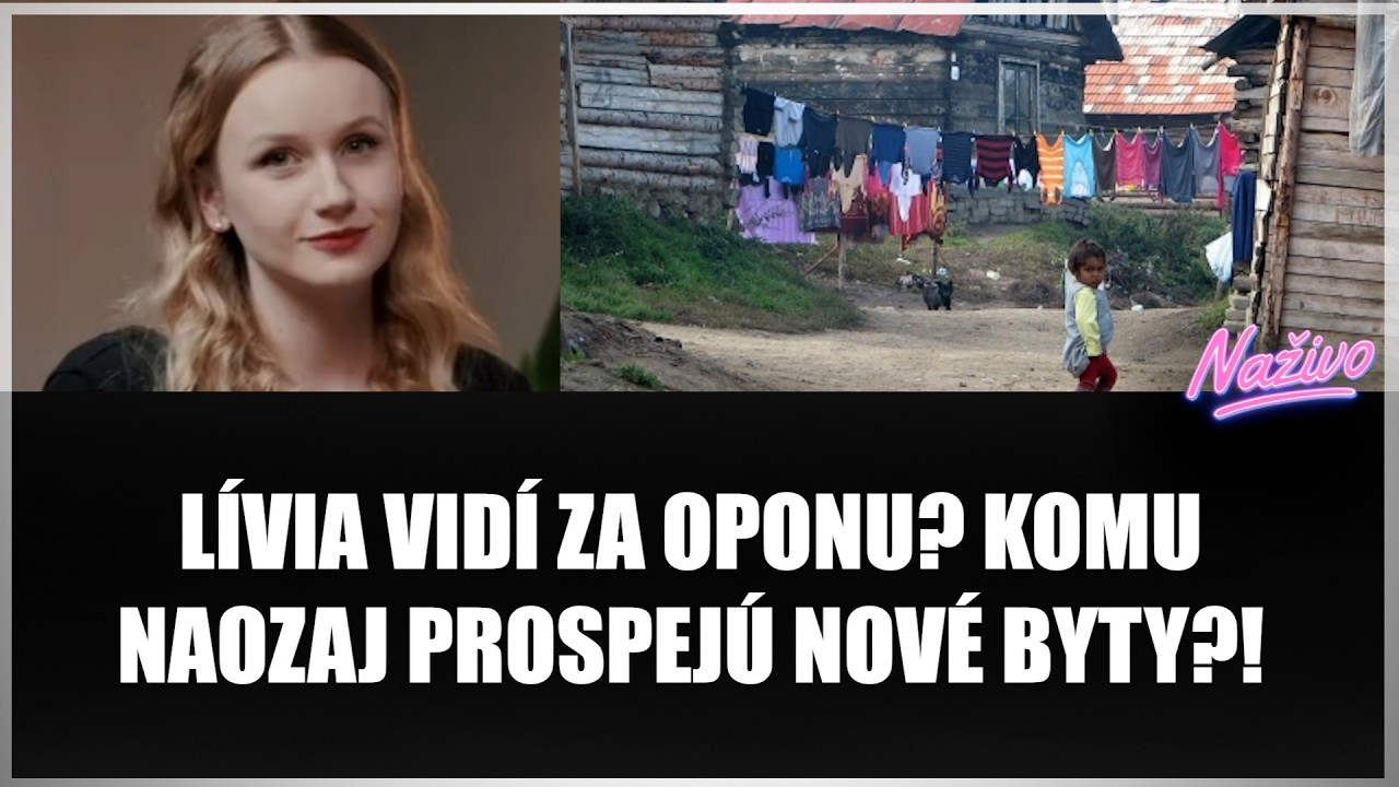 LÍVIA VIDÍ ZA OPONU? KOMU NAOZAJ PROSPEJÚ NOVÉ BYTY?! Komu sú teda naozaj určené?