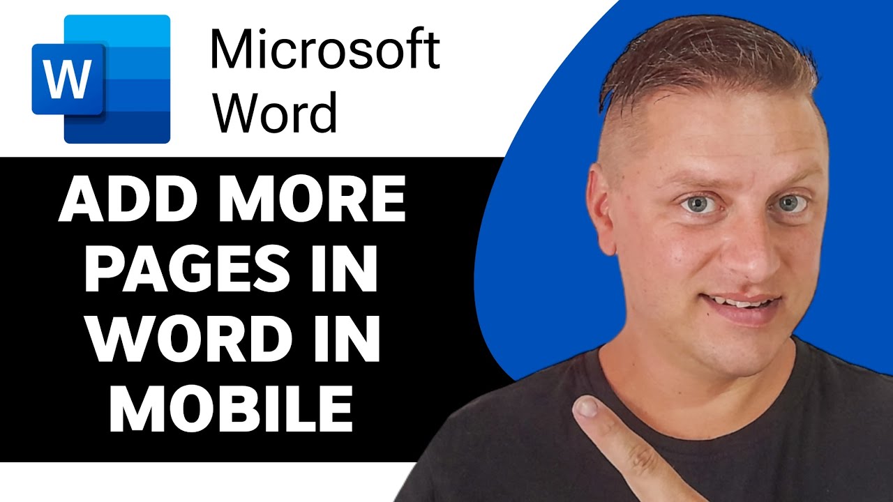 How To Add More Pages in MS Word in Mobile | Microsoft Word Tutorial 2026