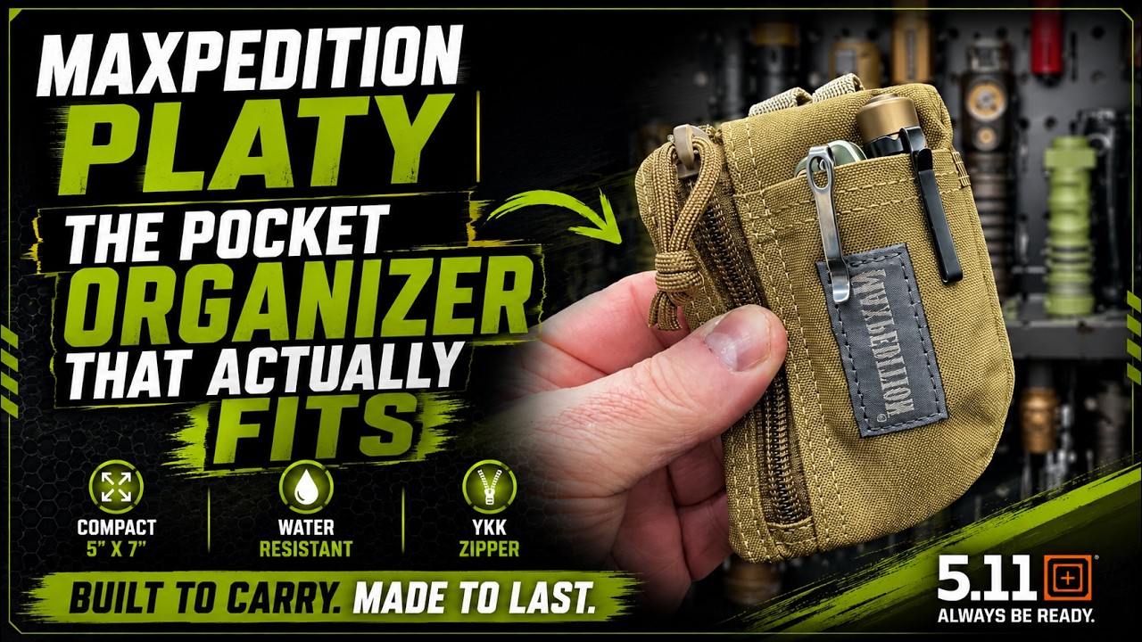 Is the MAXPEDITION Platy the Best Front Pocket EDC Organizer?