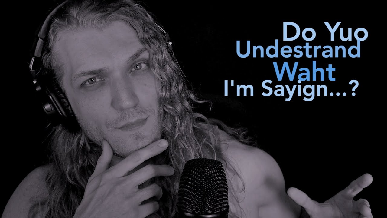 ASMR Unintelligible & Inaudible Whispers ● Relaxing Deep Male Voice with Echo ●