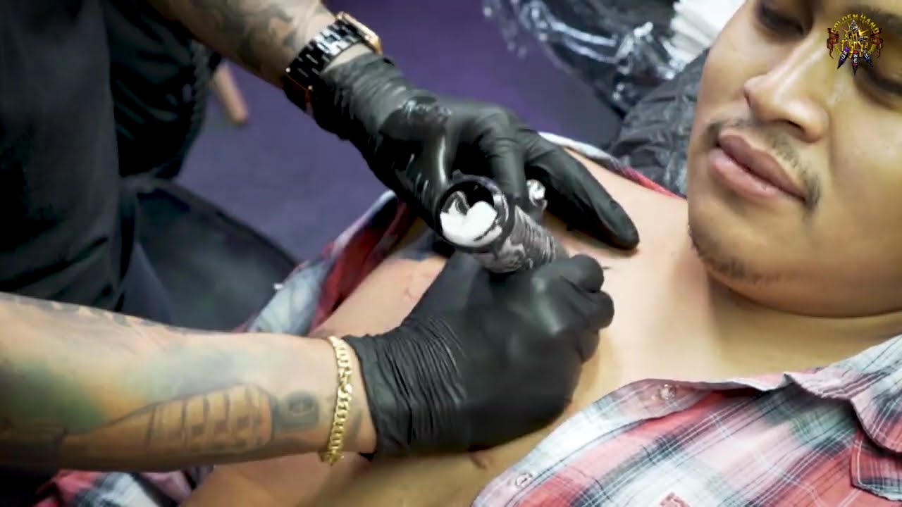 Baby Colour Portrait Tattoo