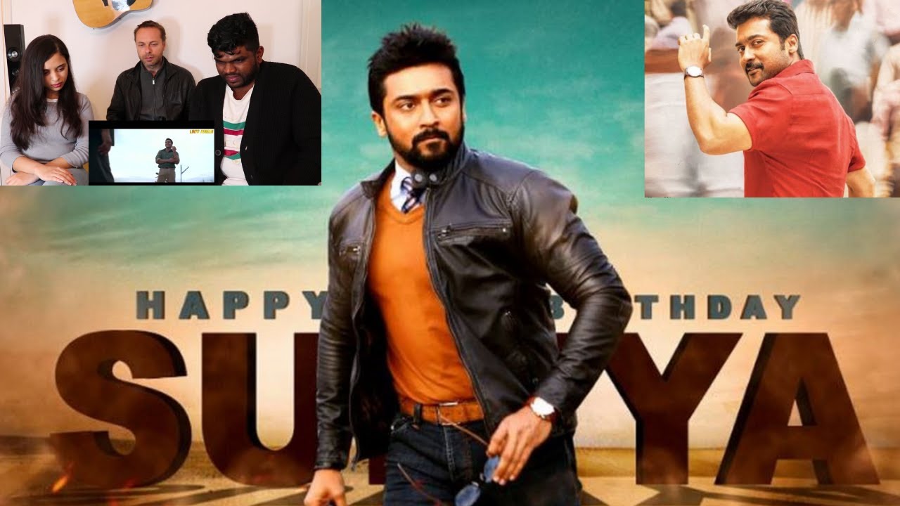 Suriya Birthday Special Mashup | Linto Kurian | WUNDERBAR REACTIONS